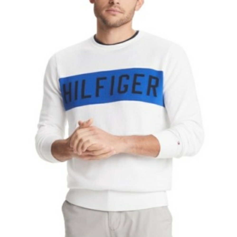 Tommy Hilfiger Mens Paul Logo Sweater